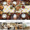 thumbnail image 6 of Hello Easter Table Runner 13x36 Inches Long Eggs Runner for Table Colorful Egg Small Table Runners Washable Dresser Scarf for Kitchen Coffee Dining Seasonal Spring Holiday Party Decor, 6 of 6