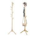 thumbnail image 4 of Clothes Rack,Wooden Tree Shape Clothes Floor Standing Rack Clothes Hanger Finest Materials, 4 of 8