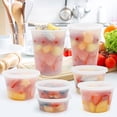 thumbnail image 2 of Deli Containers WGCC, 48 juegos con tapas, 8 oz, 16 oz, 32 oz, sin BPA, 2 of 6