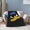 thumbnail image 5 of Manta de franela con forma de lengua de pato, elegante edredón para una siesta, edredón de invierno para las cuatro estaciones, antimicrobiano, con control de olores, refrescante, ligero y, 5 of 5