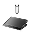 thumbnail image 2 of Refrigerador Para Computadora Portátil Soporte De Enfriamiento Para Computadora Portátil De Altura Ajustable Hueco De Aleación De Aluminio Con Ventilador Yuarrent EL013137-03, 2 of 5