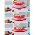 thumbnail image 2 of POINTERTECK Microwave Cover Foldable Microwave Lid with Hook Design Multi-purpose Microwave Sleeve Collapsible Food Plate Cover BPA-Free & Non-Toxic for Fruit Vegetables Kitchen Cooking, 2 of 7