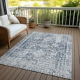 thumbnail image 6 of Addison Rugs Chantille Indoor/Outdoor Traditional Global Navy Washable Rectangle Rug, 5' x 7'6", 6 of 6