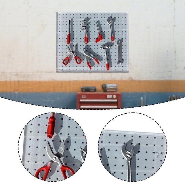 Xgdsnly Accessoires de Garage Automobile à L'échelle 1/64, Modèle Réaliste, Scène D'exposition, Maquette D'atelier, Décoration D'atelier