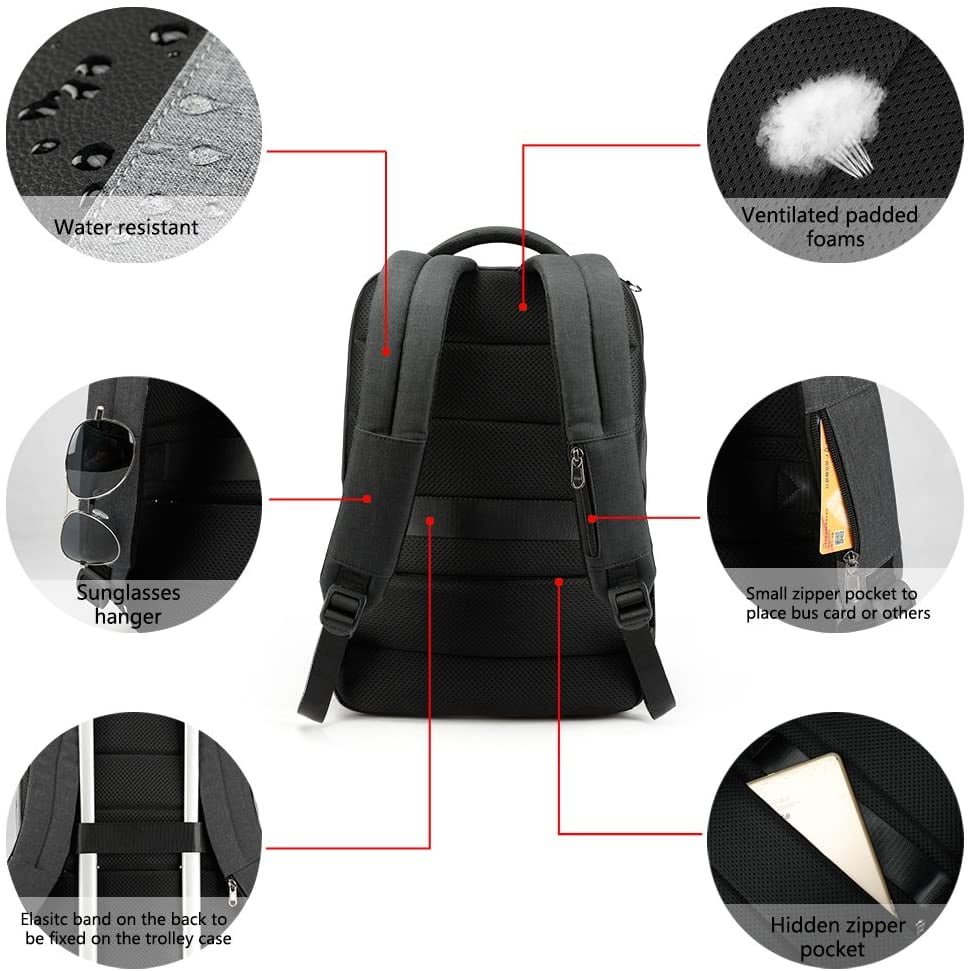 tigernu slim business laptop backpack