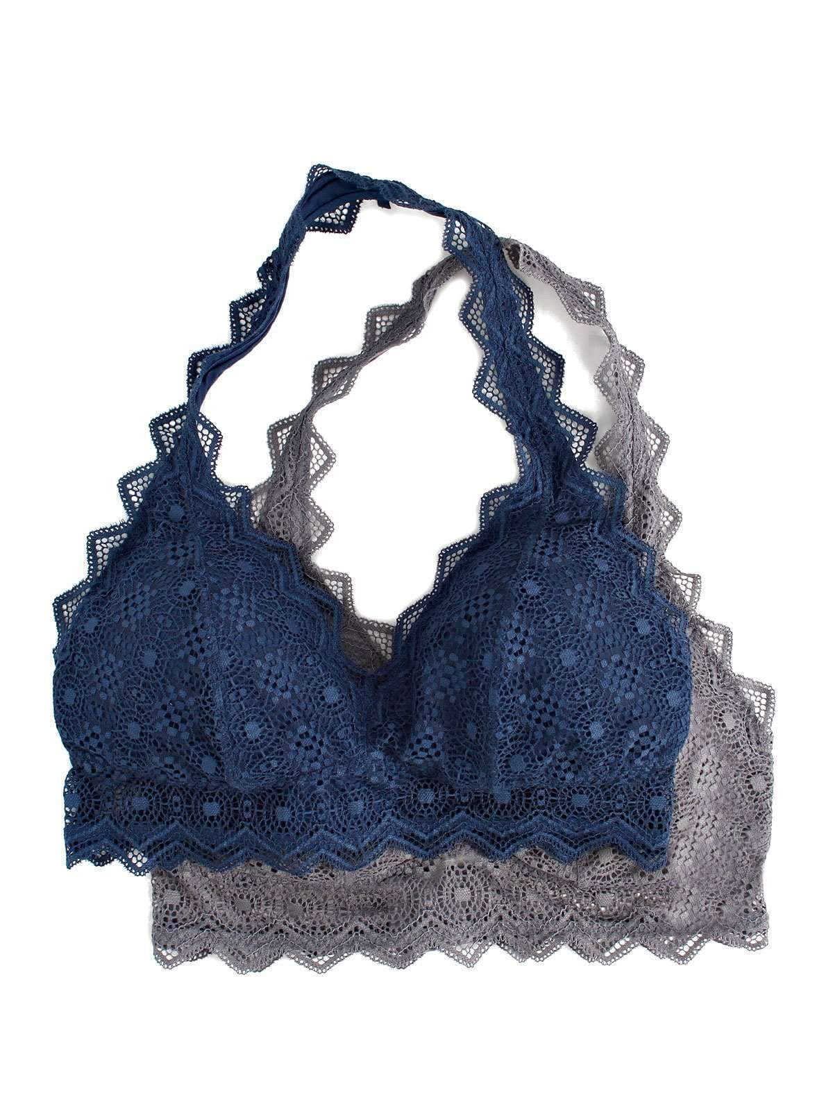 lace bralette with support