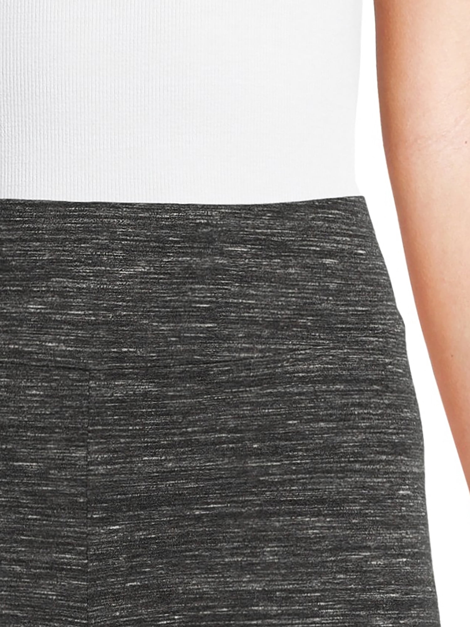 Time and Tru Women's High-Rise Ankle Knit Leggings, Available in 1, 2, and 3-Packs, 27" Inseam, Sizes S-XXXL