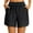004_Black, variant on Lroveb Swim Shorts for Women Elastic High Waisted Board Shorts Swimsuit Bathing Suit Bottoms Boyshorts Beachwear