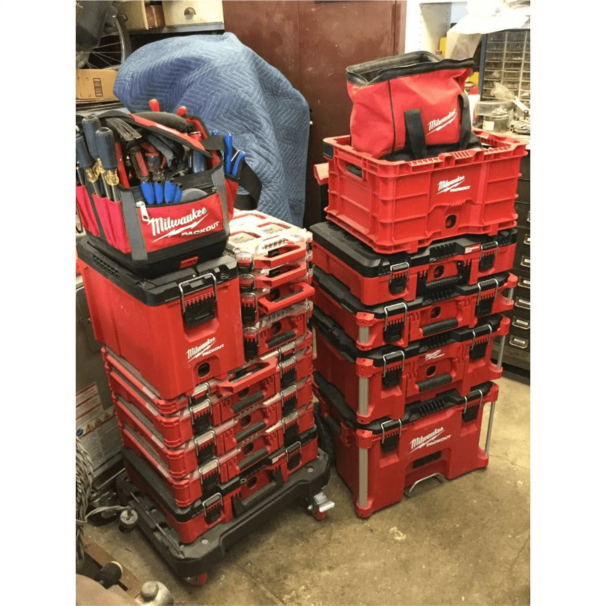 Milwaukee 48-22-8450 PACKOUT Tool Case with Foam Insert