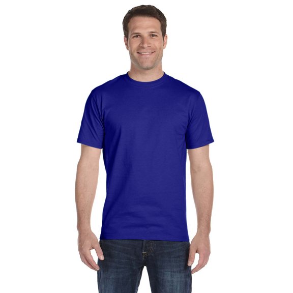 Gildan G800 Adult 50/50 T-Shirt, Sport Royal, XL, Pack Of 2, Men's T-Shirt