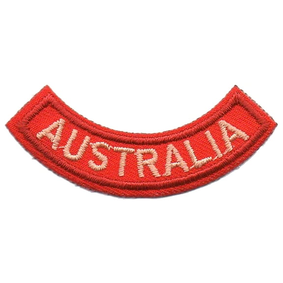 12 pieces 2" Custom Activity Scouts Applique Fun Patches - Australia Rocker Patch
