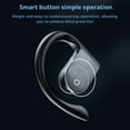 thumbnail image 3 of Black Bluetooth Language Translator Earbuds Real Time 144 Languages Accents Conversion Ai Smart Interpretation Device For Travel Business Black, 3 of 7