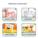 thumbnail image 4 of Sanrio-cesta de la compra Cinnamoroll Kuromi My Melody, cesta de almacenamiento de aperitivos, cesta de lavado de Anime con drenaje Kawaii, 4 of 4