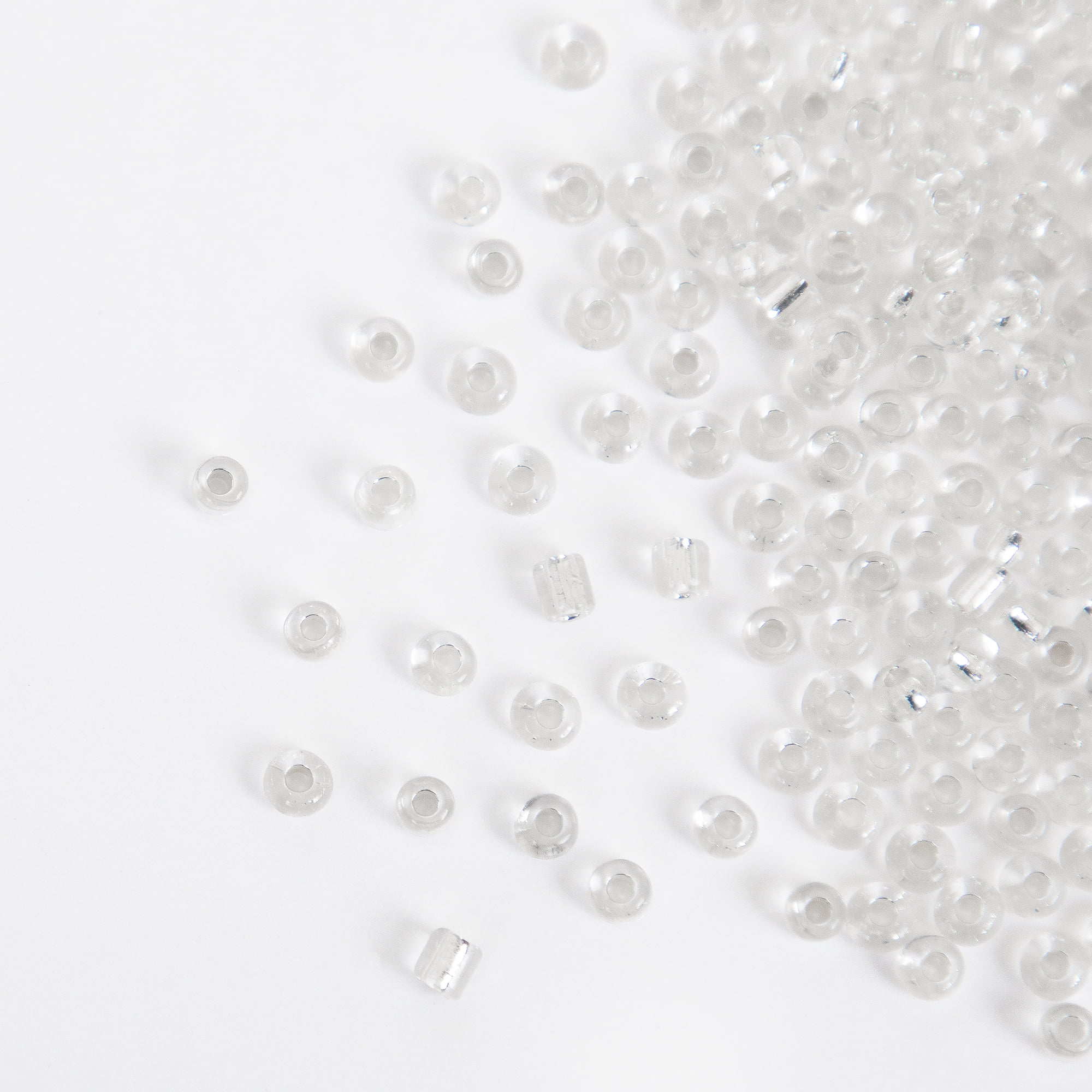 Cousindiy Mini Silver Metallic Seed Beads for Jewelry Making and Craft Projects