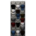 thumbnail image 1 of Baseball Hat Rack , 24 Pocket Over-the-door Cap Organizer With Clear Deep Pockets To Protect, 1 of 5
