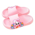 thumbnail image 5 of Ccpelsie Kids Shower Slippers Bathroom Pool Sandals Boys Girls Comfy Slippers Summer Non-Slip Beach Shoes(Red,2), 5 of 5