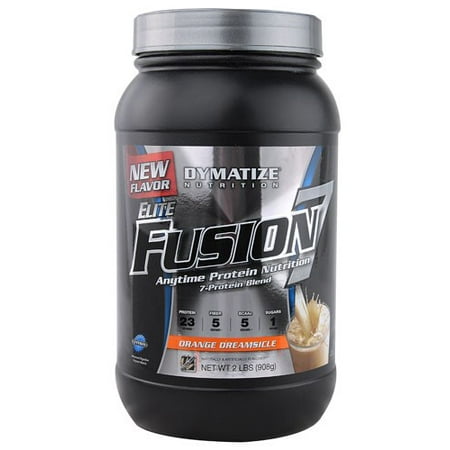 Dymatize Elite Fusion 7 Protein Powder, Orange Dreamsicle, 2 Lb