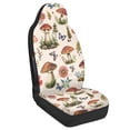 thumbnail image 2 of Chririnla Stretch Car Seat Covers for Auto Polyester Washable Automotive Seat Covers, Mushroom Butterfly Floral Print, 2 of 12