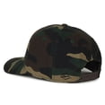 thumbnail image 6 of Outdoor Cap GC101 5-Panel Generic Camo Solid Back Cap-Woodland, 6 of 8