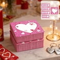 thumbnail image 1 of Uklsqma Disposable Valentine’S Day Party Tableware Set | Pink Glitter Heart Paper Plates Cups Tissues | 7-In & 9-In Sizes | Romantic Festive Dinnerware for February 14 Celebrations, 1 of 6