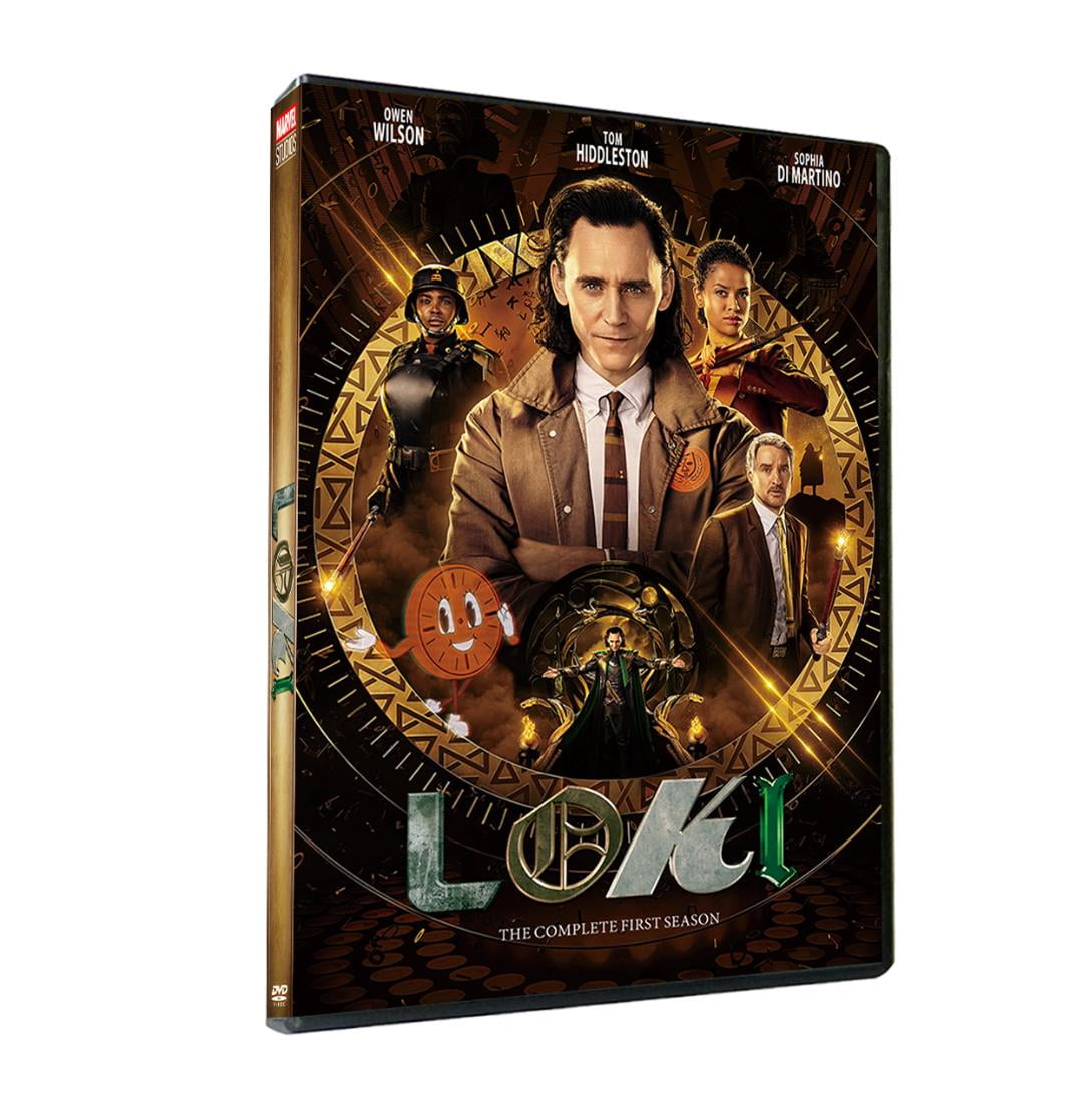 Loki: The Complete Series Seasons 1-2, 4-Disc DVD Collection
