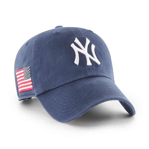 Men's '47 Navy New York Yankees Heritage Clean Up Adjustable Hat