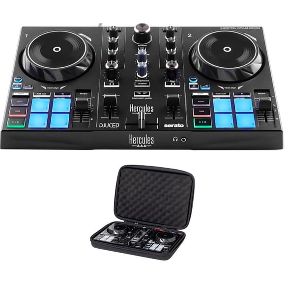 Controlador DJ Kellards Hercules Inpulse 200 MK3 Bundle