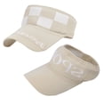 thumbnail image 1 of 2 piezas de visera deportiva para hombre y mujer, gorra de béisbol con parte superior hueca ajustable, gorra de algodón, 1 of 5