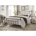 thumbnail image 3 of Home Design Melia Metal Platform Bed Gold King, 3 of 5