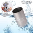 thumbnail image 3 of STOP ONE Car Ashtray, Portable Ashtray, CA-541 Auto Ash Tray with Lid and Led, Silver, 3 of 6