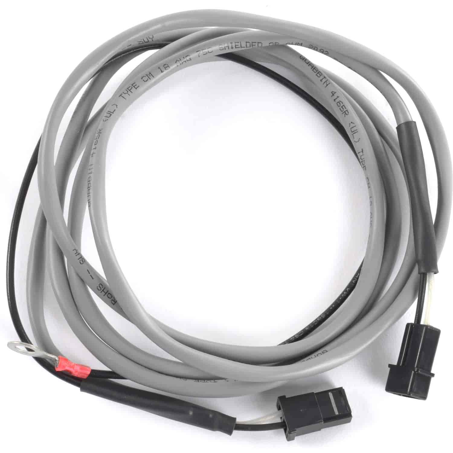 JEGS 4165 Shielded Pickup Cable Length 6 ft. 2Pin Fits Many JEGS & M