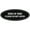 Black, variant on Signs ByLITA Oval DOGS IN YARD PLEASE DO NOT ENTER Sign - Laser-Engraved Lettering | Durable ABS Plastic | Vibrant Colors | Powerful Foam Tape (Black) - Small