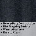 thumbnail image 4 of 78 in. Wide x Cut-to-Length – Non-Slip, All-Weather, Heavy-Duty Utility Runner Rug – Absorbent, Dirt-Trapping, Kid and Pet Safe for Entryways and High-Traffic Areas, Black, 4 of 10