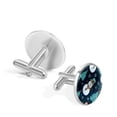 thumbnail image 3 of Snowman Elegant Shirt Cufflinks Set for Men, Stainless Steel Fashion Accessories for Business and Formal Occasions, 3 of 6