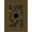 Black Gold, Pattern 13, variant on ODIKA Geometric Key Fret Bordered Symmetry Meander Border Scroll Greek Flowing Dynamic Stain Resistant Low Profile for Dorm Room, Small Living Apartment
