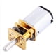 thumbnail image 1 of Fyearfly Nuevo N20 DC3V 6V 12V 50-2000RPM Reductor de Velocidad Motor DC Mini Caja de Cambios con Caja de Cambios de Metal, 1 of 1