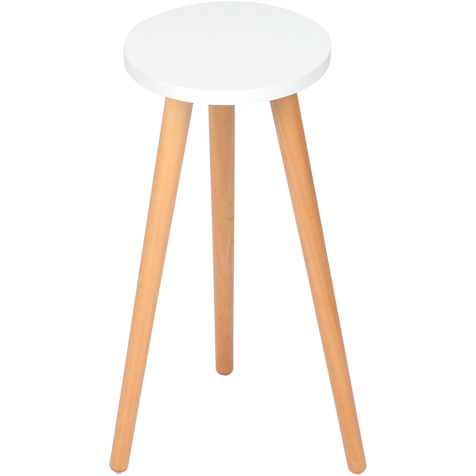 Detachable Plant Pot Stand Wood Flower Pot Tall Stand Round Plant Pot Stand