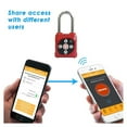 thumbnail image 6 of eGeeTouch Smart Lockout Tagout Loto Padlock; Red, 6 of 8