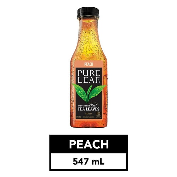 Thé glacé Pure Leaf Pêche, 547 mL, 1 bouteille 547mL
