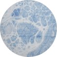 thumbnail image 2 of Addison Rugs Mayfield Washable Transitional Modern Sky Round Rug, 8' x 8', 2 of 5