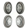 thumbnail image 1 of Genius Front Rear Coated Disc Brake Rotors Kit for Car BMW X5 X6 KG-101063, 1 of 9