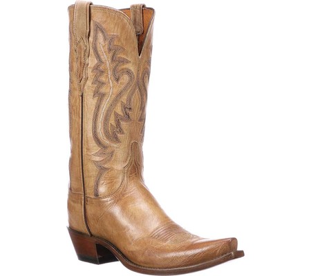 lucchese snip toe boots