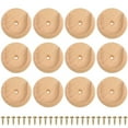 thumbnail image 2 of Mosiee 12-Pack Wooden Closet Rod Holders - Easy Install & Reliable Support, 2 of 7