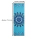 Yoga Mat Print Qucik Dry Non-Slip Foldable Yoga Towel Fitness Blanket - image 2 of 5