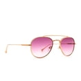 thumbnail image 2 of DIFF Eyewear Women's Noa Rose Gold + Wine Gradient Lens Sunglasses, 2 of 6