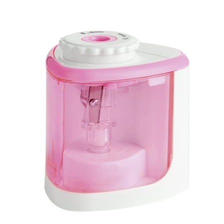 Automatic Pencil Sharpener Portable Electric Pencil Sharpener 2 mode Office School Supplies-pink