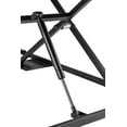 thumbnail image 4 of DURAMEX (TM) 31.5" GAS SPRING SIT STAND DESK CONVERTER WITH COMPACT KEYBOARD TRAY (800MM LENGTH), 4 of 7