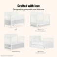 thumbnail image 7 of Dream On Me Avery Convertible Crib, White, 7 of 7