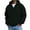 Black-0917BB, variant on Zip Up Fleece Lined Hoodie Jackets for Men Workout Athletic Plain Zippered Hoodies for Men with Pockets Basic Long Sleeve Fluffy Flannel Fuzzy Mens Outwear Jackets and Coats