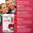 thumbnail image 3 of biophix Organic Beets 10X Beet Root Powder 2.2 lb 50000 mg Equivalent - Superfood - Powerful Antioxidant - Rich in Nitric Oxide - Supports Heart Health - Natural Flavor - No Sugar Added, 3 of 9